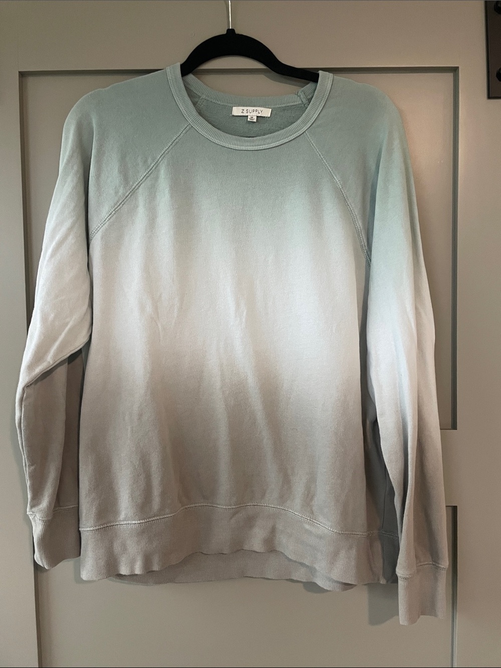 Z Supply Ombre Crewneck Sweater size M